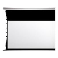Экран с электроприводом Kauber Blue Label Tensioned BT Cinema, 131" 16:9 Microperf область просмотра 163x290 см. дроп 40 см., длина корпуса 327 см.