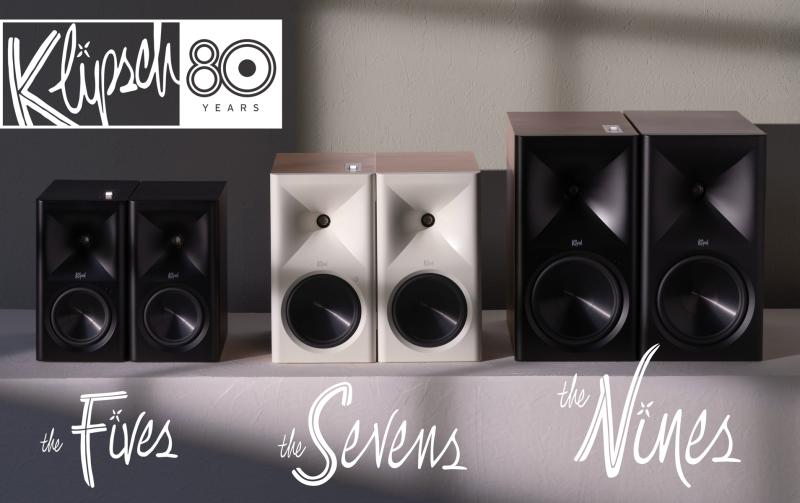 Новые активные акустические системы от Klipsch – The Fives II, The Sevens II и The Nines II стали доступны в России