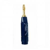 Van Den Hul BERRI Bus Connector with Banana 8,3 mm Blue