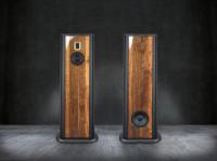 Steinway Lyngdorf Model O Speaker Hard Wood Gold / Chrome