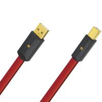 Wire World (S2AB1.0M-8) Starlight 8 USB 2.0 A-B Flat Cable 1.0m