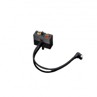 Transparent DIN to RCA Adapter DIN90>RCA (0,61 м)